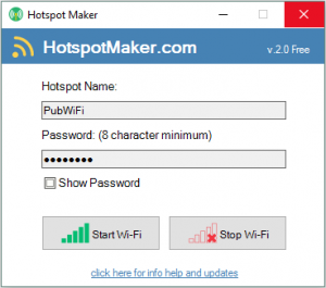 Hotspot Maker 3.2 for mac instal free
